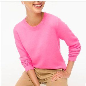 J Crew hot pink sweater